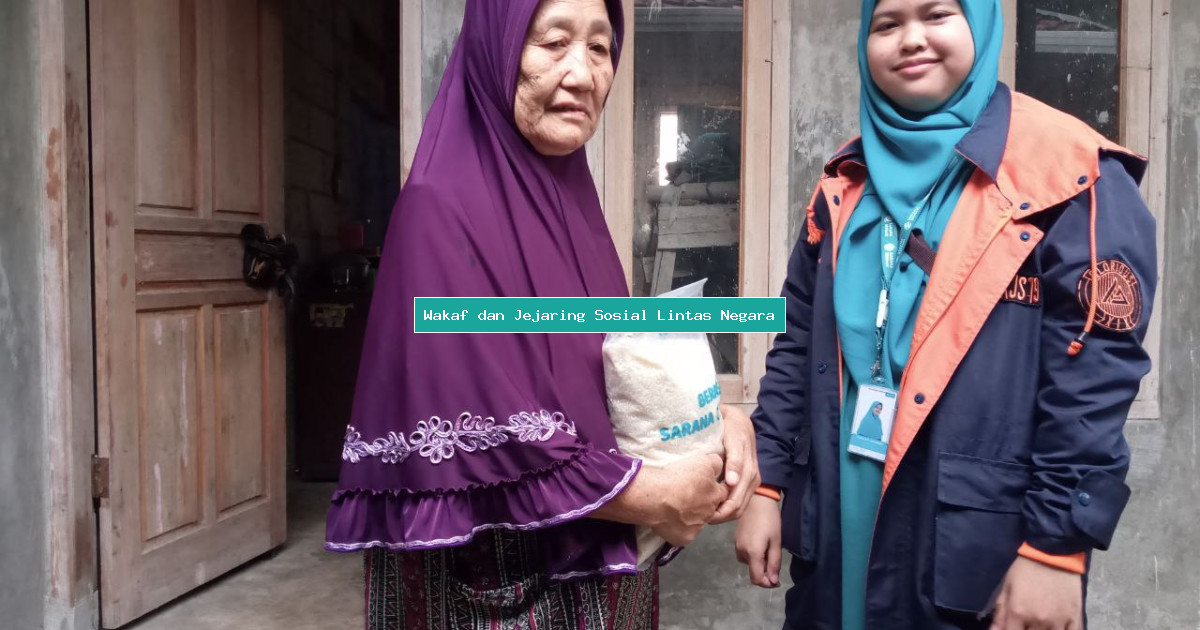 Wakaf dan Jejaring Sosial Lintas Negara